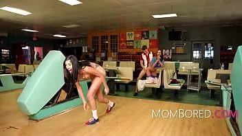 play Bowling alley free use date stepmom and stepdaughter