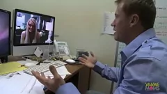 Играть Милфа-блондинка с большими сиськами получает камшот на ее усиленную стойку